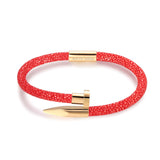 exotic bracelet RED SPARK Buy Cute Bracelets for Girls, Leather Bracelets - Red Spark, Kate Sira karma chakra girlfriend gift cheap gift  kate sira  katesira women