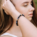 beads bracelet Element Blue Buy Beaded Bracelets, Chakra and Charm Bracelets for Girls - Kate Sira karma chakra girlfriend gift cheap gift  kate sira  katesira women