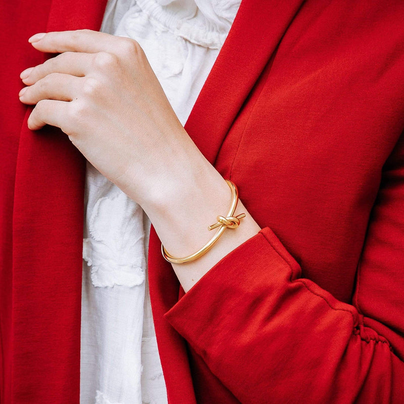 CUFF bracelet Alva Gold 18k Gold Bracelets for Women, Adjustable Size - Alva Gold | Kate Sira karma chakra girlfriend gift cheap gift  kate sira  katesira women