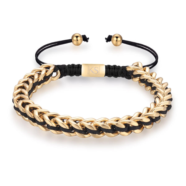 CUFF bracelet WAVE BLACK GOLD Buy Cuff Bracelets with Original Design - Wave Black Gold | Kate Sira karma chakra girlfriend gift cheap gift  kate sira  katesira women