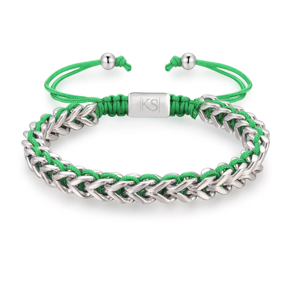 CUFF bracelet WAVE GREEN SILVER Shop for Cuff Bracelets for Women - Wave Green Silver | Kate Sira karma chakra girlfriend gift cheap gift  kate sira  katesira women