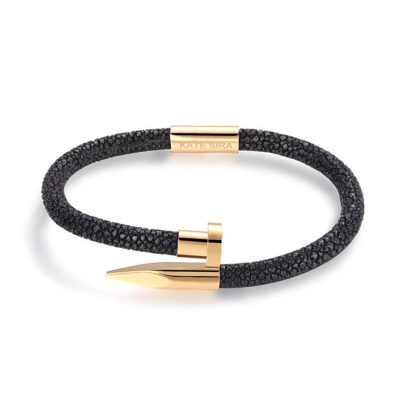 Buy Shining Diva Fashion Black Stone Coff & Kadaa Bracelet for Girls &  Women(4814b) Online at Lowest Price Ever in India | Check Reviews & Ratings  - Shop The World