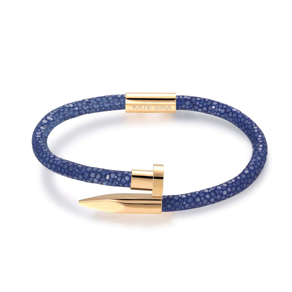 exotic bracelet BLUE SPARK Cute Bracelets for Girls, Leather Bracelets - Blue Spark, Kate Sira karma chakra girlfriend gift cheap gift  kate sira  katesira women