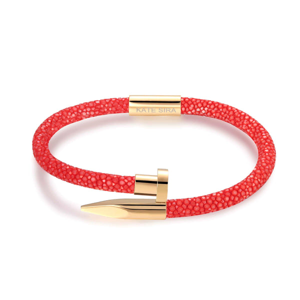 exotic bracelet RED SPARK Buy Cute Bracelets for Girls, Leather Bracelets - Red Spark, Kate Sira karma chakra girlfriend gift cheap gift  kate sira  katesira women