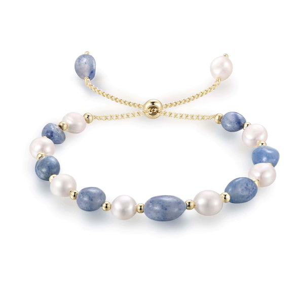 pearl bracelet OCEAN BLUE Pearl Bracelets for Women, Cute Bracelets - Ocean Blue | Kate Sira karma chakra girlfriend gift cheap gift  kate sira  katesira women