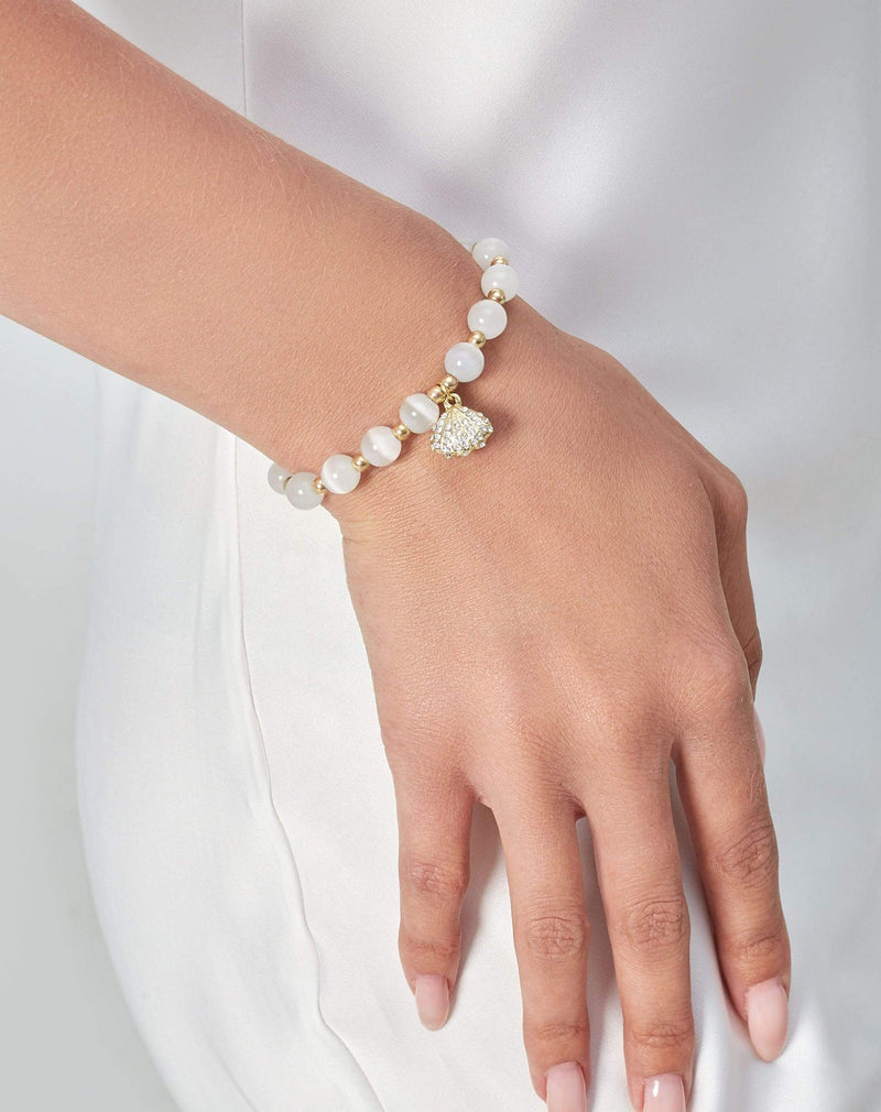 pearl bracelet PEARL Buy Pearl Bracelets for Women, Cute Bracelets - Pearl | Kate Sira karma chakra girlfriend gift cheap gift  kate sira  katesira women