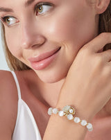 pearl bracelet PEARL Buy Pearl Bracelets for Women, Cute Bracelets - Pearl | Kate Sira karma chakra girlfriend gift cheap gift  kate sira  katesira women